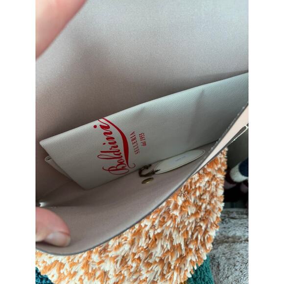 NWT Boldrini Selleria Italian Leather Envelope Clutch / iPad Case – Blush Pink - Picture 10 of 10